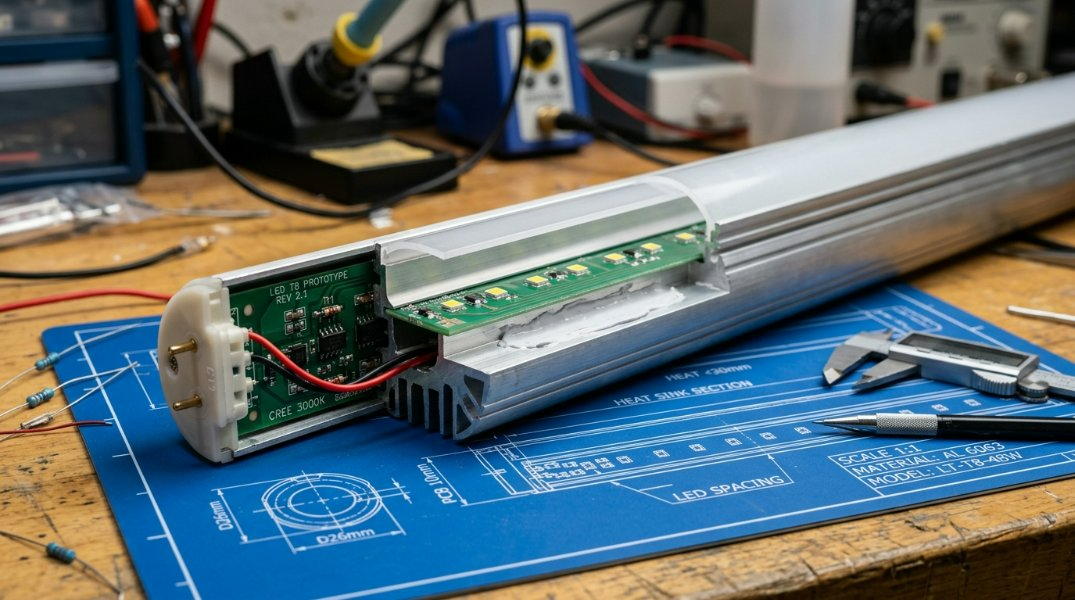 2026 Ultimate Guide за корпус на LED T8 тръба с 10 mm PCB: Термични данни, 3D CAD и UL съответствие